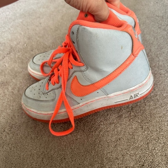 Youth Nike Air Force One shoes 4.5 - Picture 3 of 6